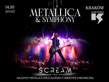 METALLICA & Symphony by «Scream inc» - bilety