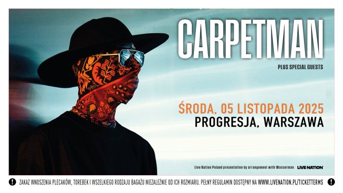 Bilety kolekcjonerskie - Carpetman