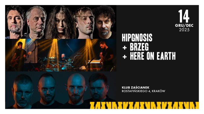 Bilety kolekcjonerskie - Hipgnosis + Brzeg + Here on Earth