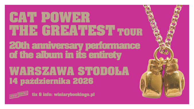Bilety kolekcjonerskie - CAT POWER 'THE GREATEST TOUR'