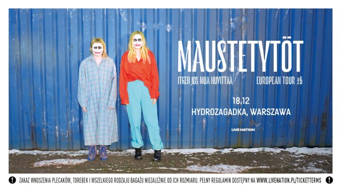 Collector's Tickets - Maustetytöt · Itken Jos Mua Huvittaa European Tour 26