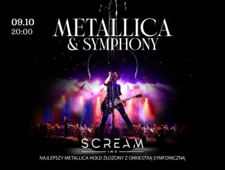 METALLICA & Symphony by «Scream inc» - bilety