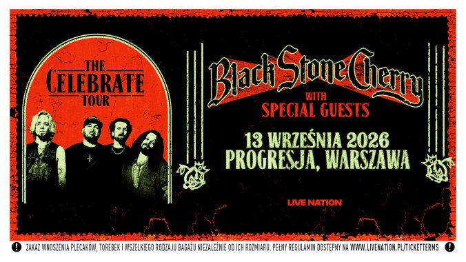 Collector's Tickets - Black Stone Cherry · The Celebrate Tour