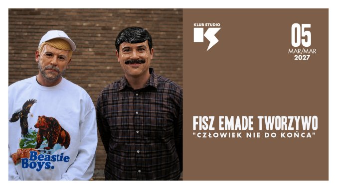 Bilety kolekcjonerskie - Fisz Emade Tworzywo “Człowiek nie do końca"