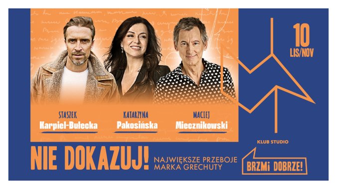 Bilety kolekcjonerskie - Nie dokazuj! Największe przeboje Marka Grechuty