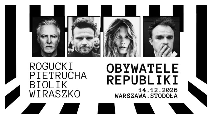 Bilety kolekcjonerskie - OBYWATELE REPUBLIKI - Rogucki / Pietrucha / Biolik / Wiraszko