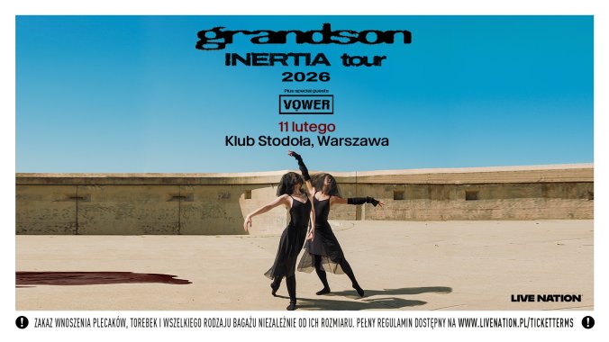 Bilety kolekcjonerskie - grandson: INERTIA tour