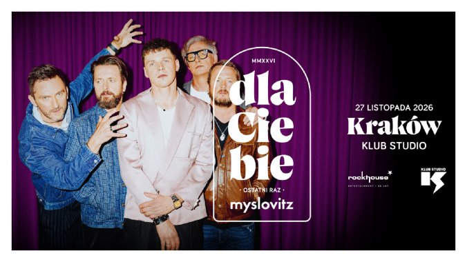 Bilety kolekcjonerskie - Myslovitz "Dla Ciebie (wpadłem w głęboką depresję) Ostatni Raz!"