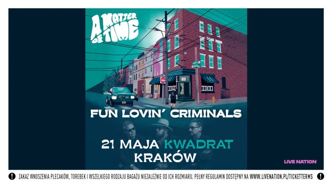 Bilety kolekcjonerskie - Fun Lovin Criminals