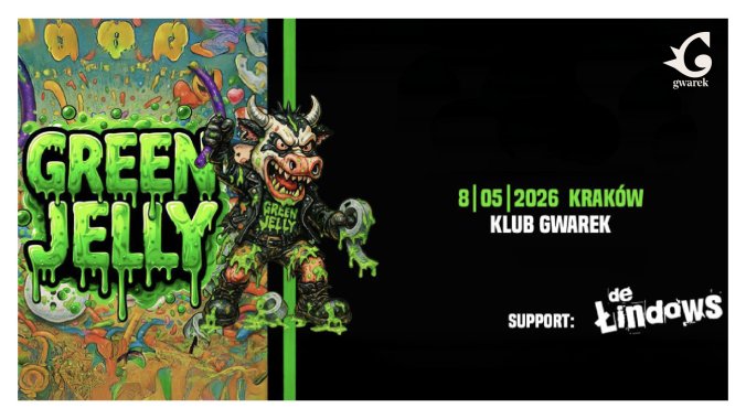 Bilety kolekcjonerskie - Green Jelly + De Łindows