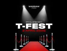 Official T-Fest concert afterparty in Warsaw - bilety