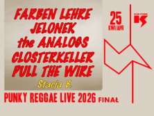 Punky Reggae live 2026: Farben Lehre, The Analogs i inni! - bilety