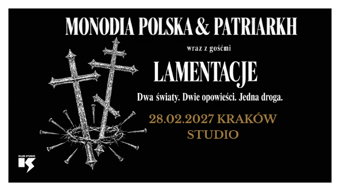 Bilety kolekcjonerskie - MONODIA POLSKA × PATRIARKH - LAMENTACJE 2027