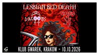 Bilety kolekcjonerskie - Lesbian Bed Death + Bazooms + Gatlin