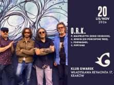 O.R.k - P. Mastelotto (King Crimson), C. Edwin (ex-Porcupine Tree), L. Fornasari, C. Pipitone - bilety