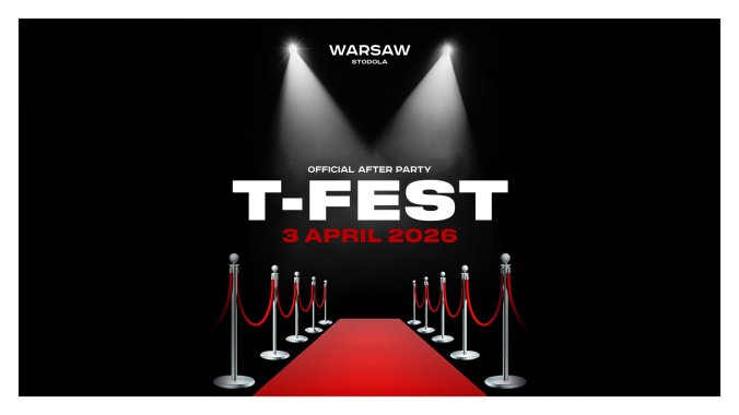 Bilety kolekcjonerskie - Official T-Fest concert afterparty in Warsaw