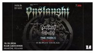 Collector's Tickets - ONSLAUGHT "The Force from Hell” Tour | Supports: The Prophecy 23 - Toranaga UK