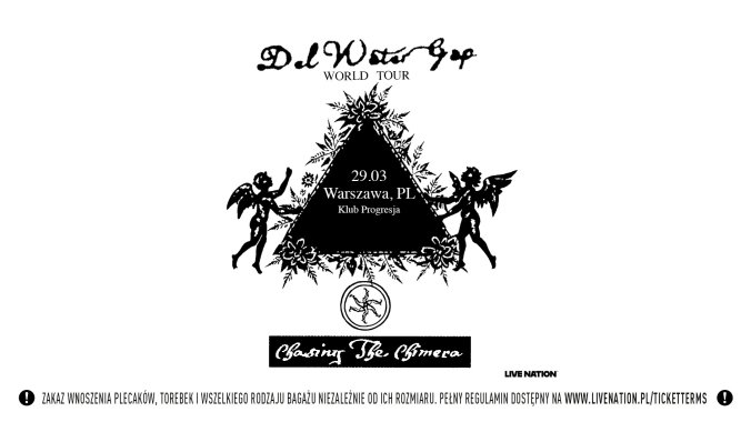 Bilety kolekcjonerskie - Del Water Gap · Chasing the Chimera World Tour