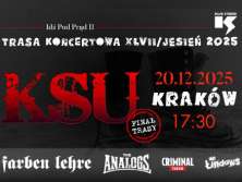 KSU + The Analogs + Farben Lehre - bilety