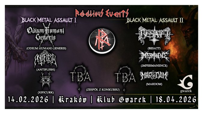 Collector's Tickets - Black Metal Assault - karnet
