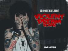 JOHNNIE GUILBERT - VIOLENT DREAM TOUR - bilety
