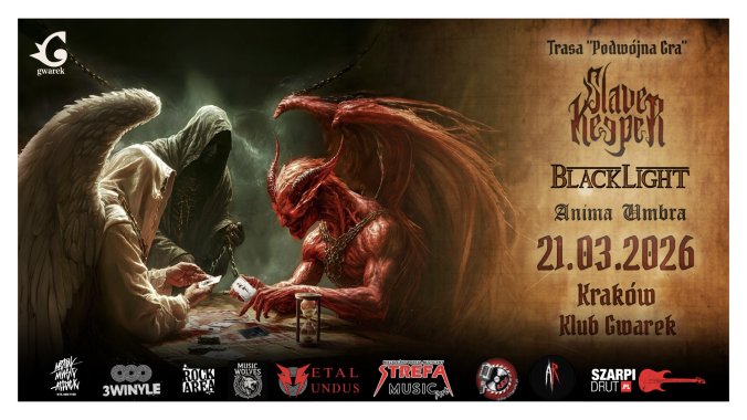 Bilety kolekcjonerskie - Slave Keeper “Podwójna Gra, Rozdział II" + Blacklight + Anima Umbra