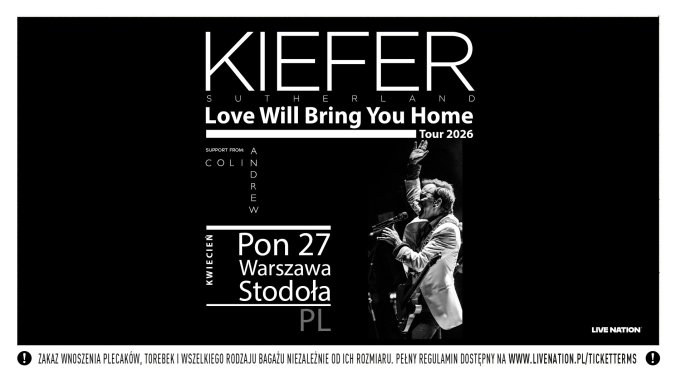 Collector's Tickets - Kiefer Sutherland