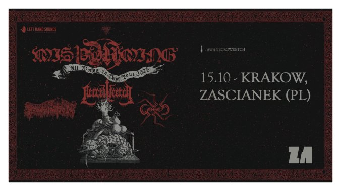 Collector's Tickets - Misthyrming "All Worlds in Decay Tour 2026"