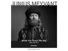 Júníus Meyvant: “When You Touch The Sky” Tour Pt.2 - bilety