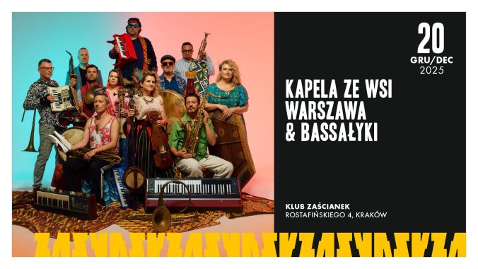 Bilety kolekcjonerskie - Kapela ze Wsi Warszawa & Bassałyki