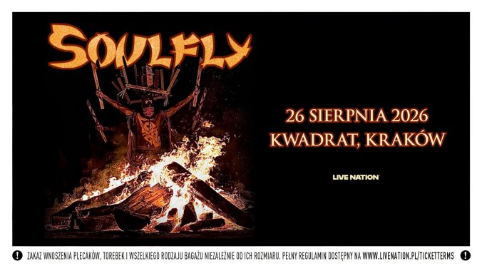 Bilety kolekcjonerskie - Soulfly