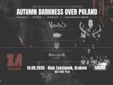 Autumn Darkness Over Poland: Vermilia, Aether, Domhain, Hangover in Minsk - bilety