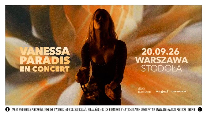 Bilety kolekcjonerskie - Vanessa Paradis