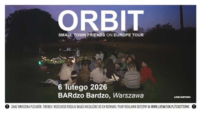 Collector's Tickets - ORBIT: SMALL TOWN FRIENDS ON EUROPE TOUR