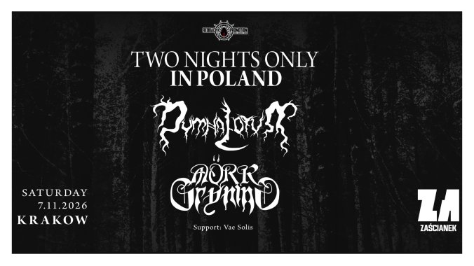 Bilety kolekcjonerskie - Dymna Lotva + Mörk Gryning + Vae Solis