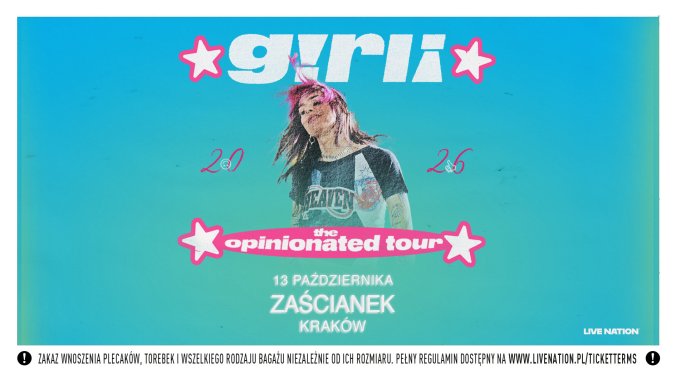 Bilety kolekcjonerskie - girli: the opinionated tour