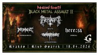 Bilety kolekcjonerskie - Black Metal Assault II: Besatt, Impermanence, Herezja, Anthropovore