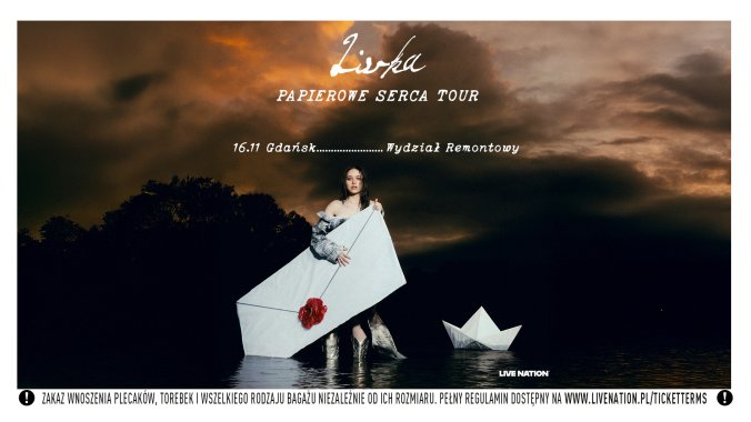 Bilety kolekcjonerskie - Livka - Papierowe Serca Tour