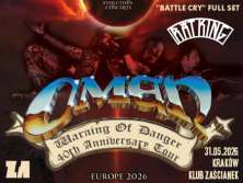 OMEN - "BATTLE CRY" FULL SET | Support: Rat King - bilety