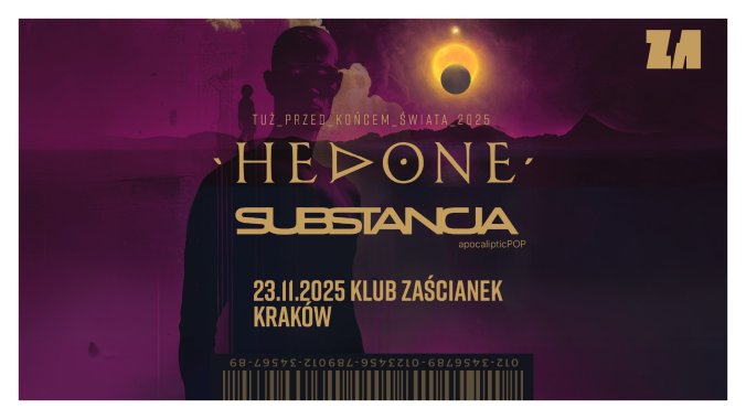 Bilety kolekcjonerskie - Hedone + Substancja