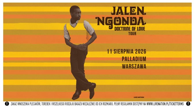 Collector's Tickets - Jalen Ngonda - Doctrine Of Love Tour 2026