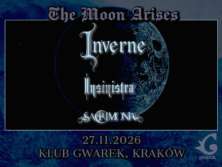 The Moon Arises: Inverne, Sacrimonia, Insinistra - bilety