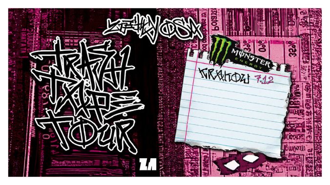 Bilety kolekcjonerskie - Zdechły Osa “Trasa Tape Tour"