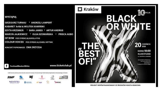 Collector's Tickets - Festiwal Black or White | X-jubileuszowy koncert finałowy “The best of"