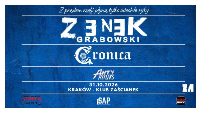 Collector's Tickets - ZENEK GRABOWSKI “Z prądem rzeki płyną tylko zdechły ryby"