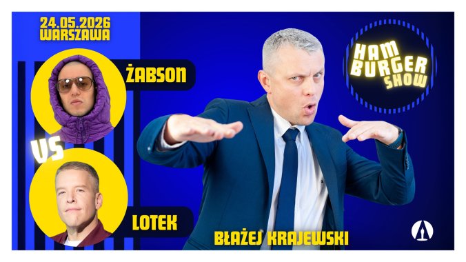 Bilety kolekcjonerskie - "Hamburger Show" to program komediowy