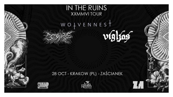 Bilety kolekcjonerskie - Wolvennest + Bedsore + Vígljós | “In The Ruins MMXXVI Tour”