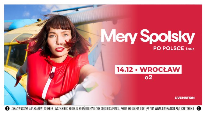 Bilety kolekcjonerskie - Mery Spolsky: PO POLSCE tour