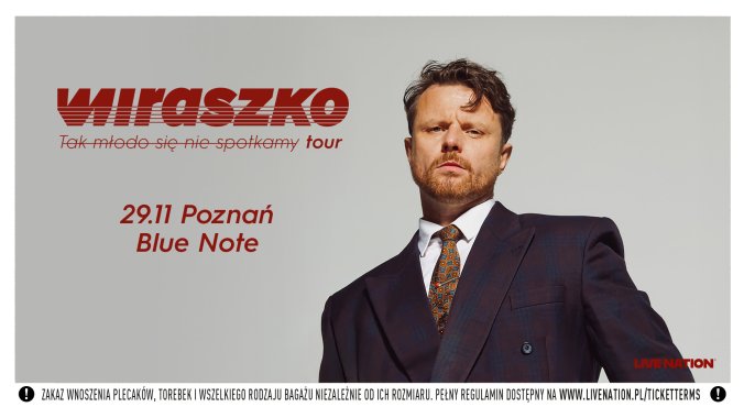 Bilety kolekcjonerskie - Wiraszko: Tak młodo się nie spotkamy tour