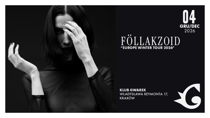 Bilety kolekcjonerskie - Föllakzoid “Europe Winter Tour 2026"